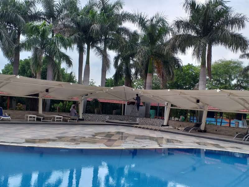 pool shed